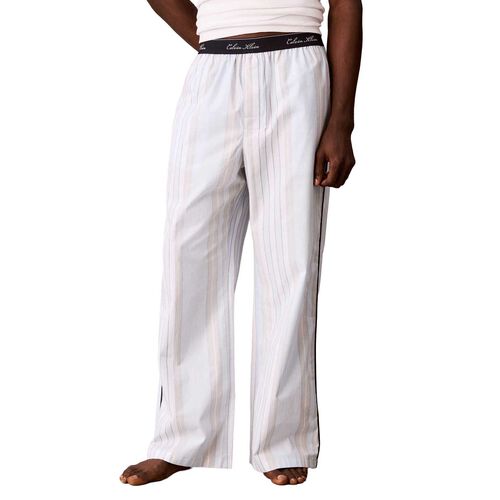 Calvin Klein Cotton Poplin Graphic Script Sleep Pant